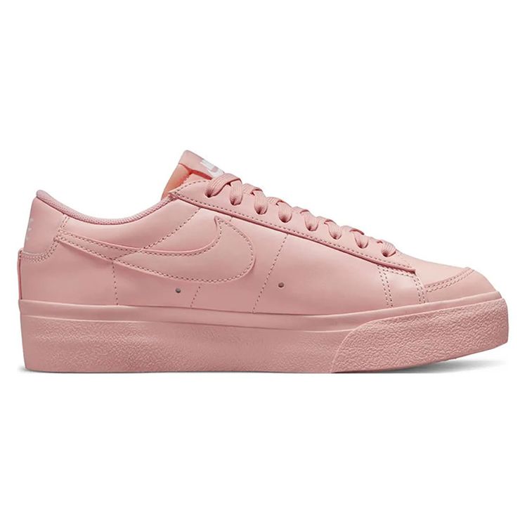Nike Blazer Low Platform Atmosphere Dámské Tenisky Růžová Černá Team-Oranžová DJ0292-600