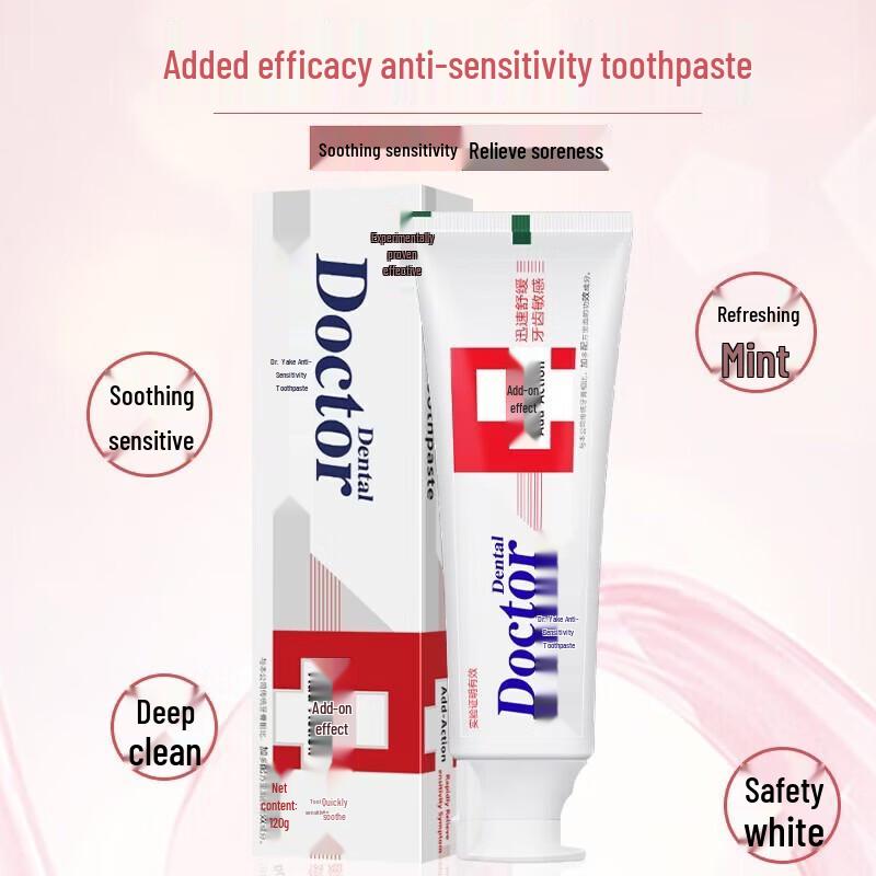 Dr. Dental Sensitive Whitening Toothpaste (5-Pack)