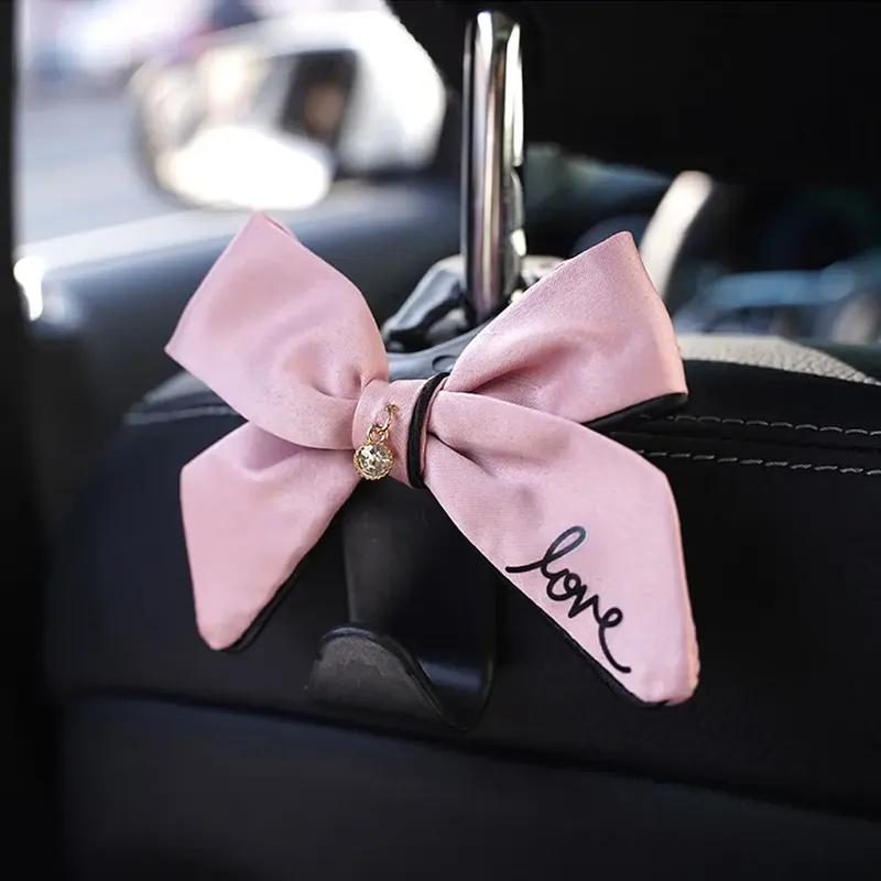 1pc Car Headrest Storage Hook Auto Butterfly Styling Organizer Hook Car Seat Back Hanger Decorative Hook Car Interior Accessorie