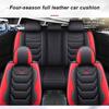 Universal Leather Car Seat Cover 5-seater Full Set of Car Seats for Most Honda Toyota Chevrolet Ford Nissan Cars, Trucks, SUVs.