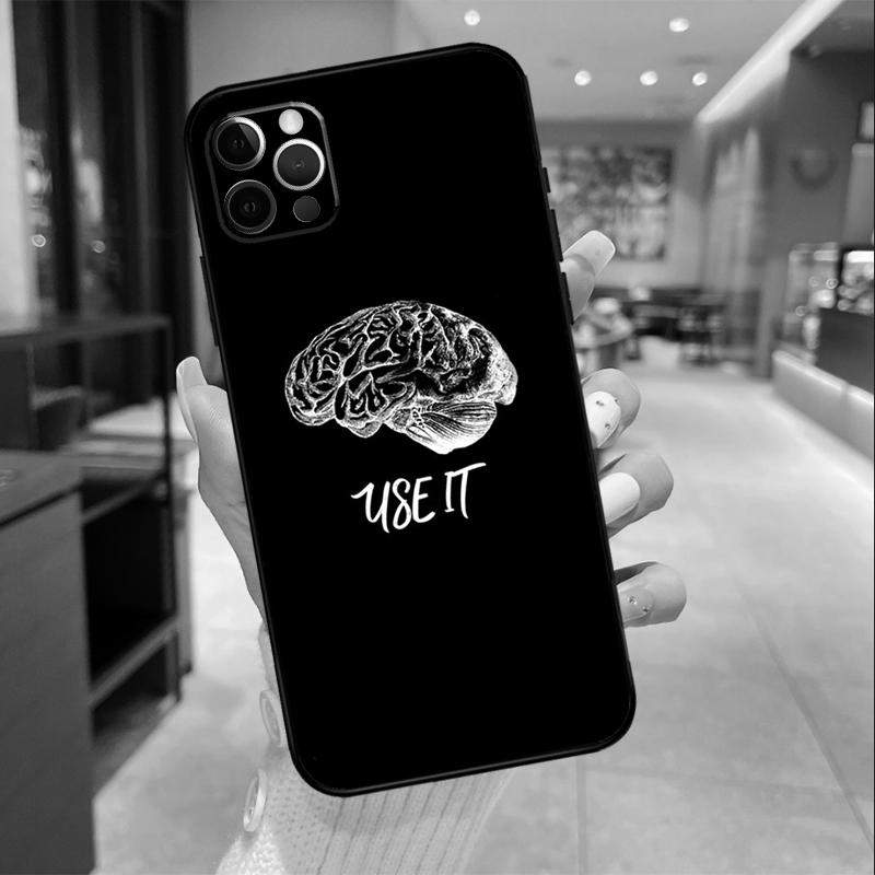 Medical Human Organs Brain Phone Case For iPhone 16 15 14 11 12 13 17 Pro Max mini 15 Plus 16e 17 Air Protective Cover