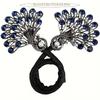 Vintage Strass Pfau Haarspange für Damen elegante Pferdeschwanzklemme Mode Mädchen Haarnadeln