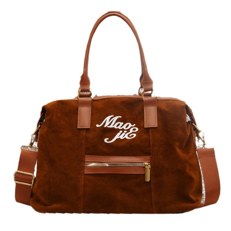 Maillard retro matowa torba tote damska 2025 jesień i zima nowa średniowieczna torba dojazdowa duża pojemność na ramię torba skośna