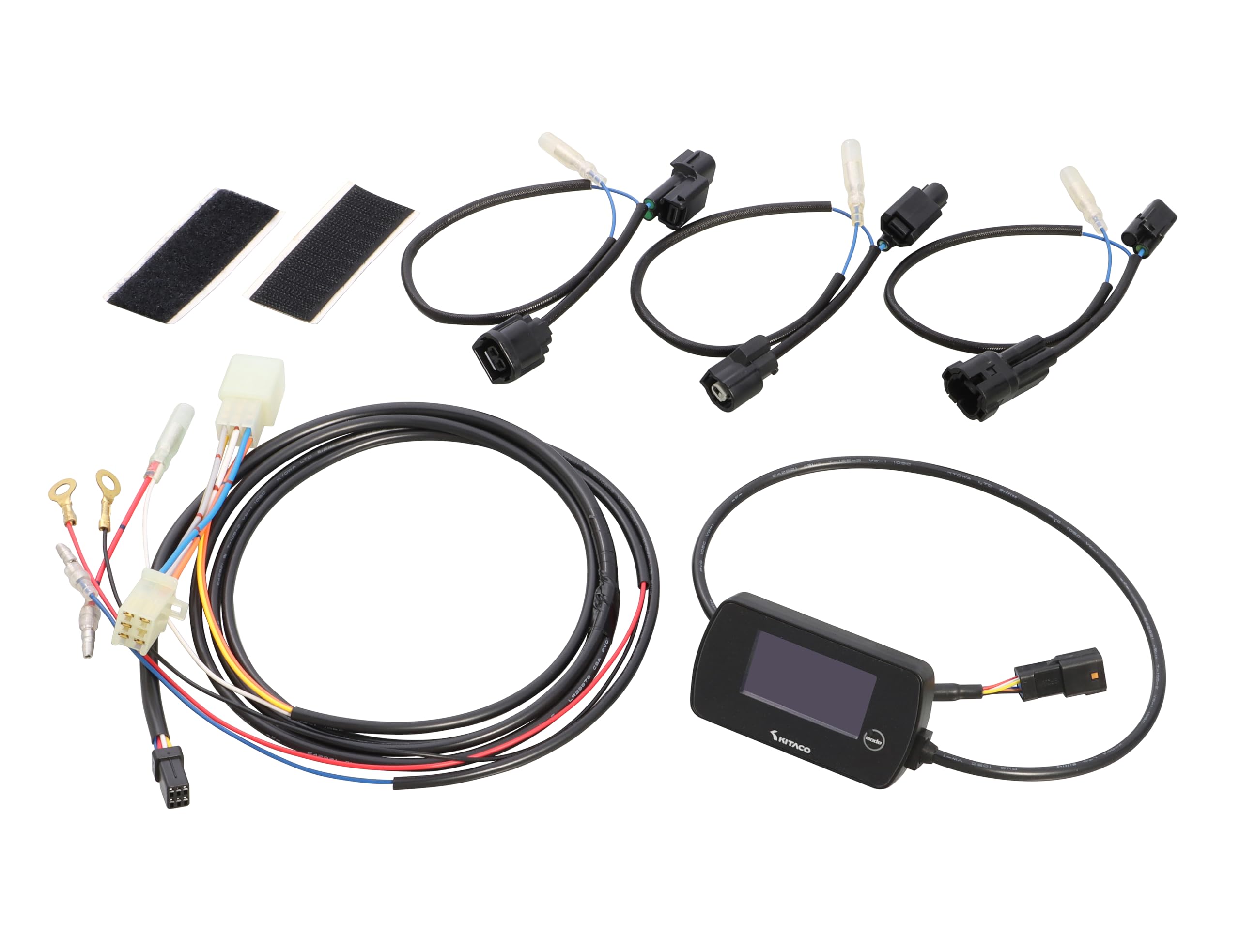 

KITACO NEW RHYTHM для CT125 Hunter Cub Grom и других транспортных средств, оснащенных KITACO (Монитор открытия дросселя/O2/оборотов) Муфта-на (JA55), чёрный