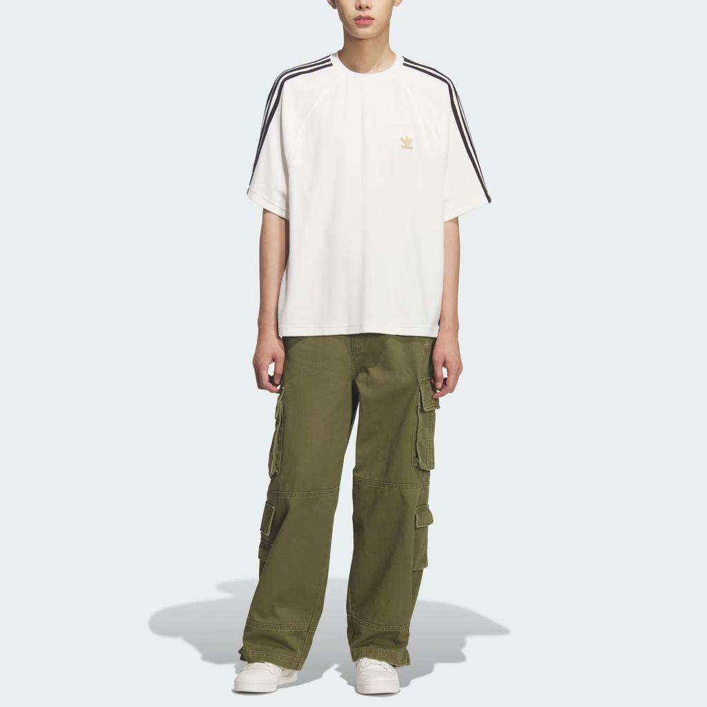 Adidas Originals Multi-Pocket Trousers Men Bottoms Dark-Olive-Green IA7506