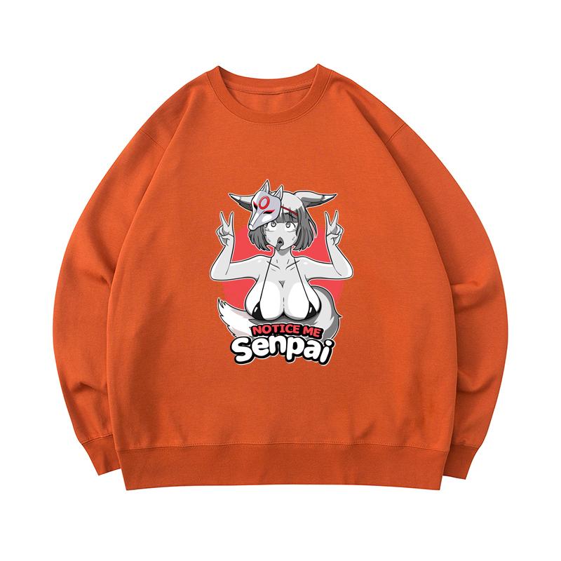 Anime Girl Kitsune Japanese Notice 