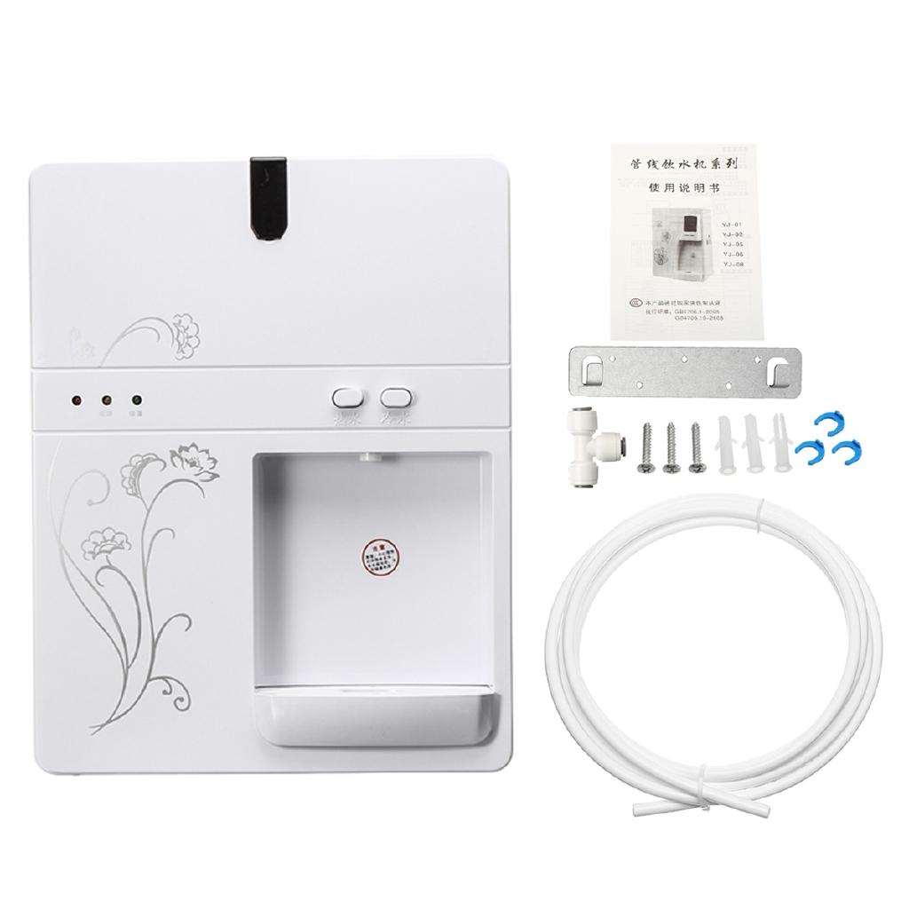 

Настенный электрический диспенсер для горячей и холодной воды, машина для кипячения горячей воды, съемный поддон для капель, диспенсер для воды без бака cold and hot