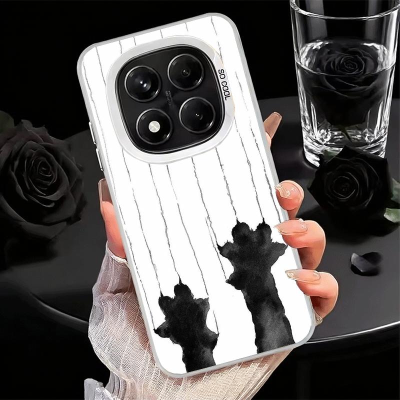 Katzenpfote Lustige Kratzpfote Niedlich Stoßfest Handyhülle für Xiaomi Redmi Note 15 14 13 12 Pro Plus 11 11S 11T 5G Hülle Anti F