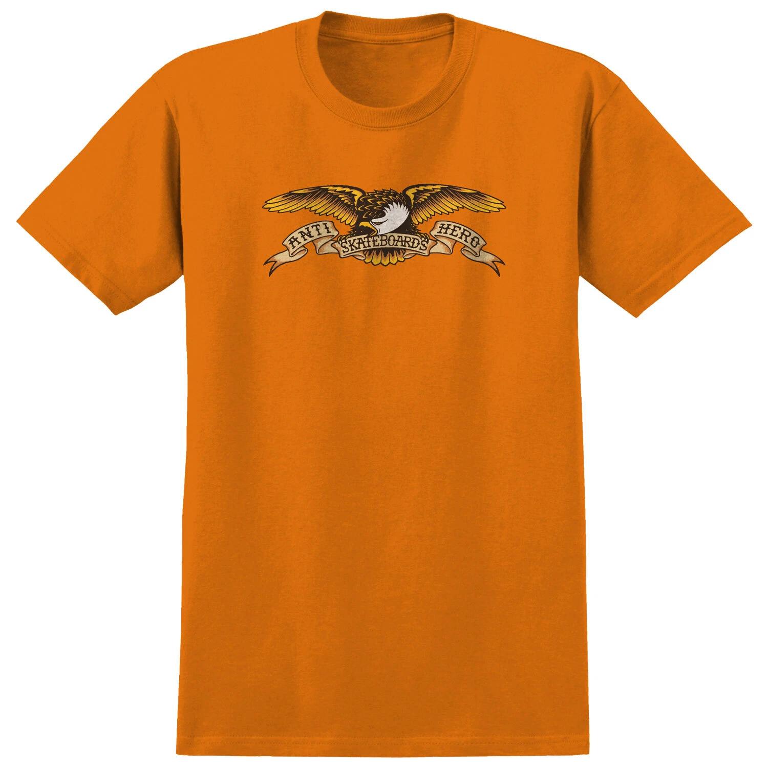 Anti Hero Skateboards Shirt Eagle Safety Orange 2XL