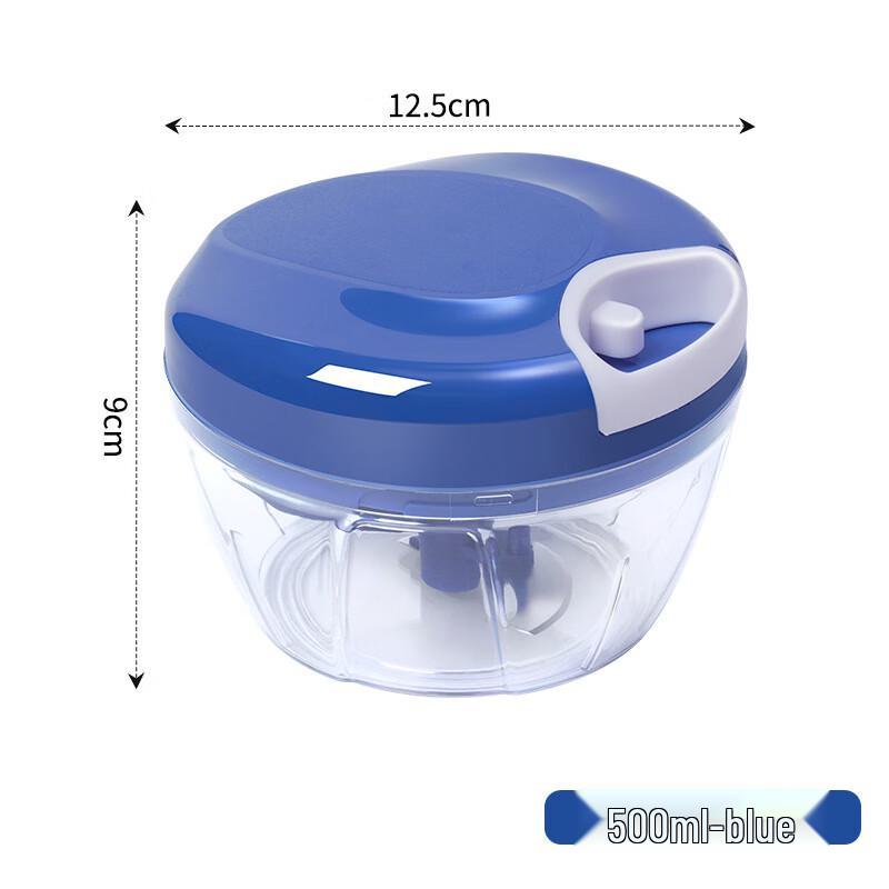 Multifunktionales manuelles Lebensmittelhackgerät & Knoblauchpresse Set