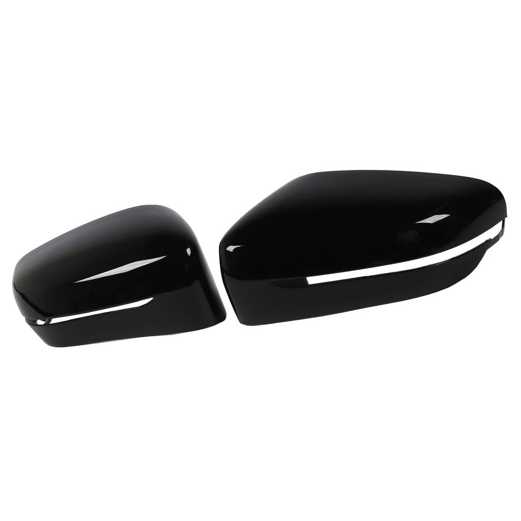 2ks Krytka zpětného zrcátka 51167422719 Lesklá černá krytka bočního zrcátka pro řadu 5 Series 6