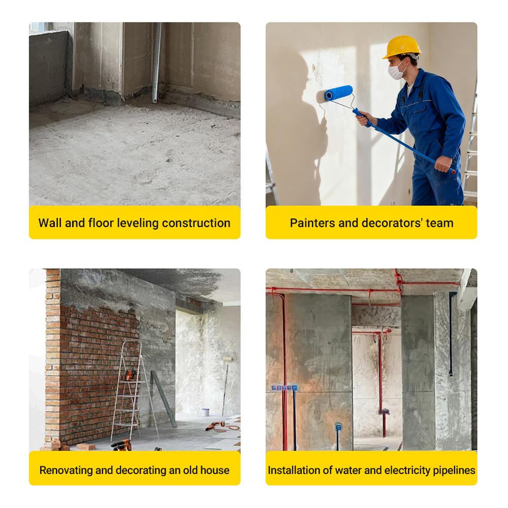 360 Degree Rotating Lasers Level Holder With Fluorescent Night Bubble And Tool Less Wall Mounting For Easy Installation