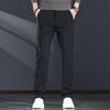 Jie Leinuo Men's Four-Way Stretch Casual Straight Pants