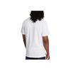 Under Armour Solid Color Loose Fit Polo Shirt Men tops White 1386608-100