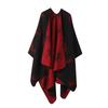 Ladies' Fashionable Knitted Shawl , High-end Travel Wear , Imitation Cashmere Cloak