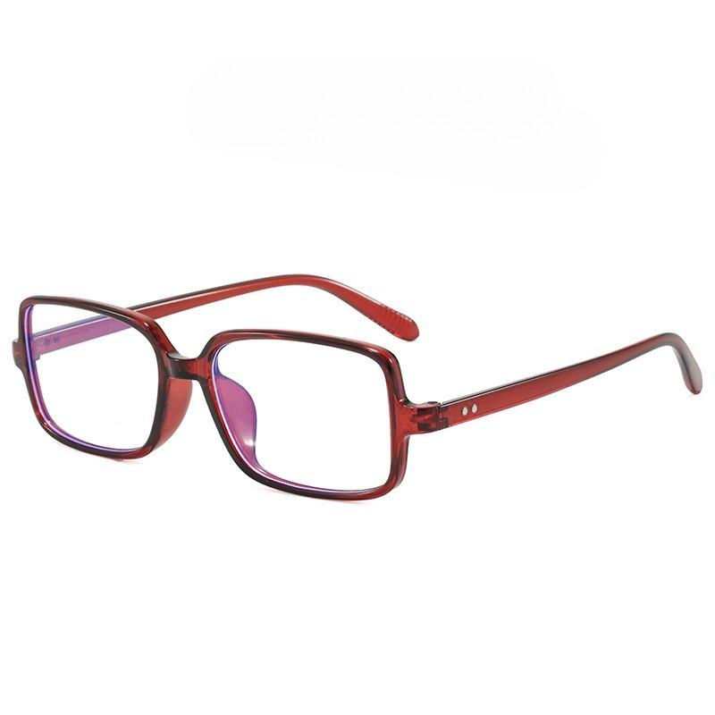 PC Square Frame Sunglasses Fashion Sun Protection for Outdoor Travel Vacation Trendy UV Blocking Lightweight & Durable