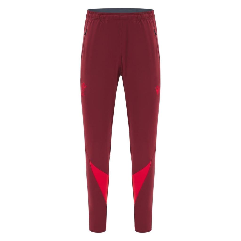 Wales RU Mens Macron Jogging Bottoms