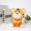 Smiling Tiger Plush Toy - Happy Soothing Doll for Babies & Kids