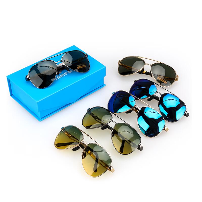 Flame Soldier Polarized Aviator Sunglasses