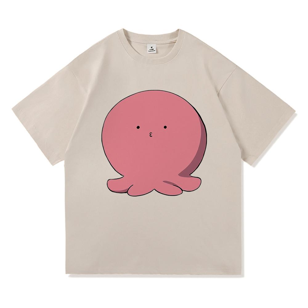 Kawaii Takopi T Shirt 2025 Anime Takopi’s Original Sin Retro Men/women Clothing Vintage Harajuku High Quality Cotton Tshirts