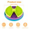 Pet Slow Food Bowl 3-Layers Puzzle Puppy Non-slip Rotating Feeder Reusable Dog Slow Eating Interactive Game Toy Pet Supplies