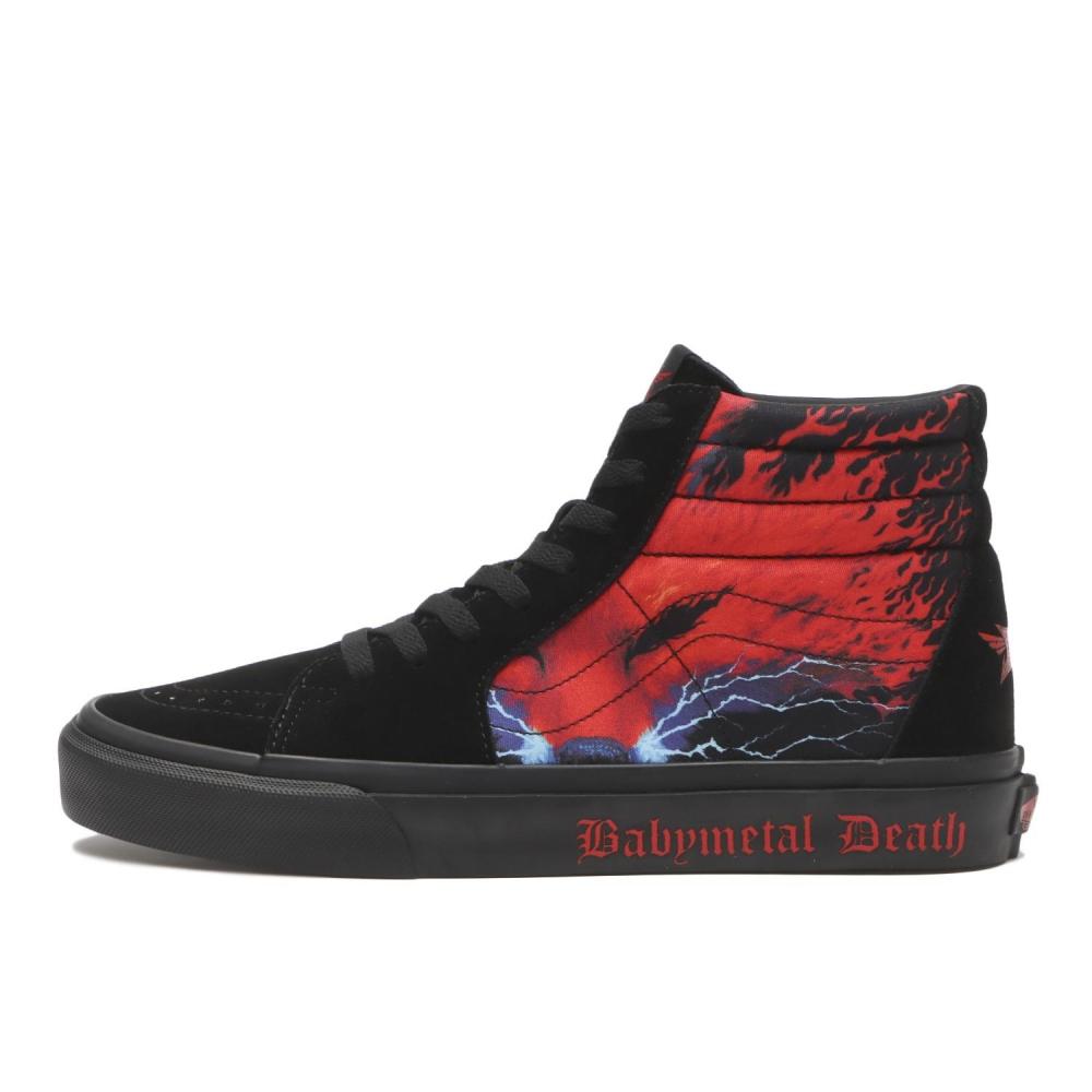 

Vans Sk8 Hi V38cf Babymetal Black Red 225