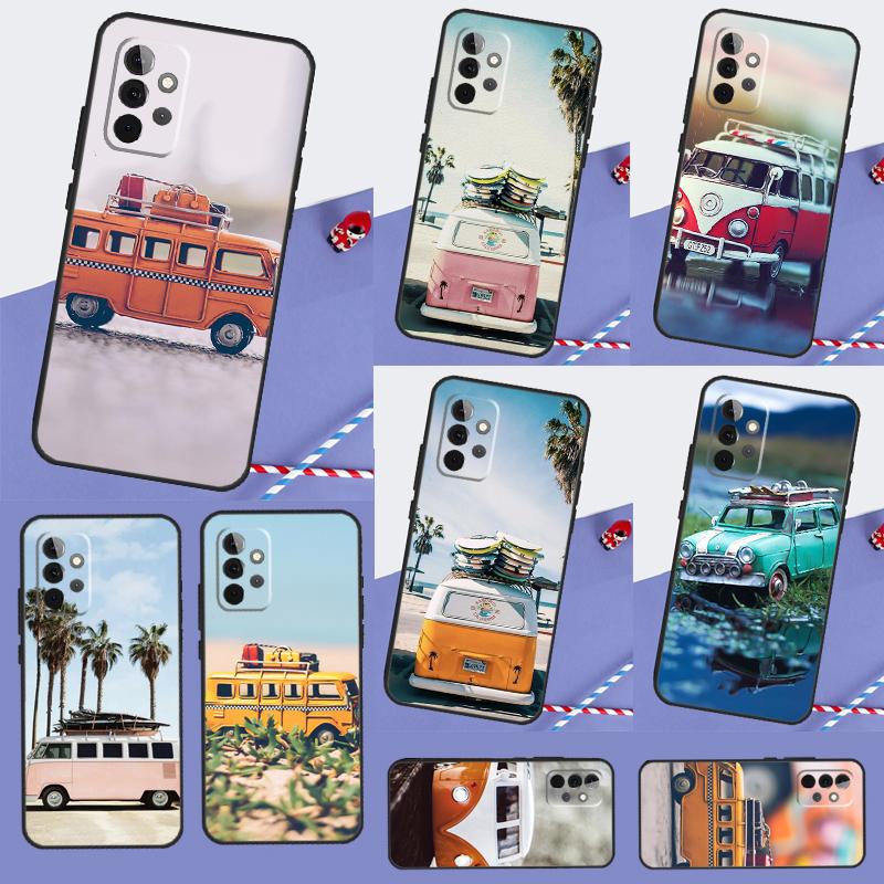Combi Van Surf For Samsung Galaxy A54 A14 A16 A26 A36 A56 A22 A32 A52 A55 A35 A05 A06 A15 A53 A33 A13 Case
