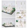 More styles Creative Mosque Famous Architecture Building Block Model Sets Bricks Toys Collection For Kids and Adults Gifts