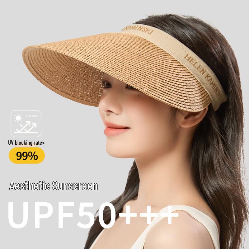 Женский летний модный соломенный козырек от солнца