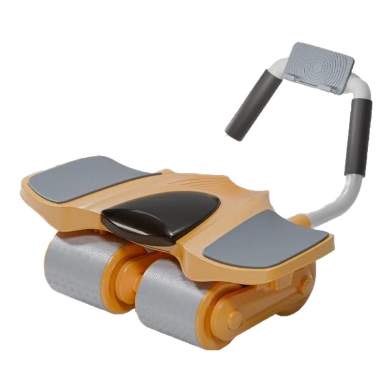 Automatic Rebound 4-Wheel Ab Roller