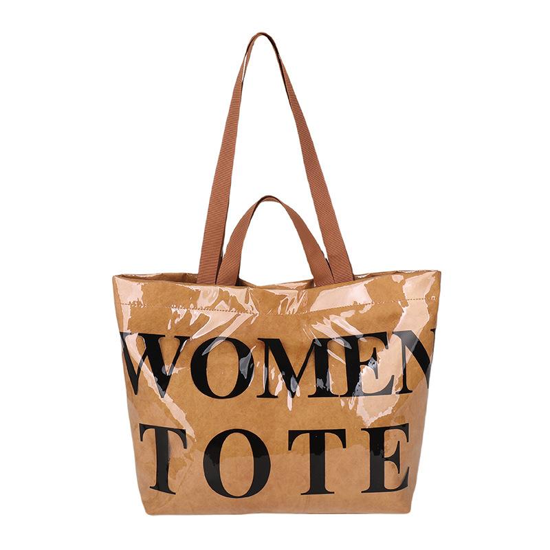 Fashion Messenger Tote Bag Large Capacity Bag Niche Design Spring Simple Personality Shoulder Portable Women's Bag Women