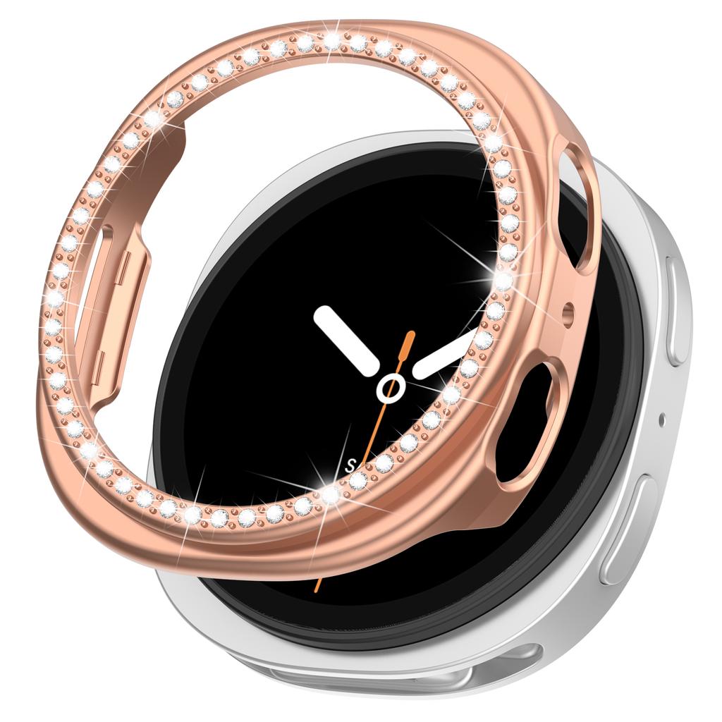 Etui PC Na Samsung Galaxy watch 8 Case 40mm 44mm Akcesoria Diamentowe Puste Twardy Zderzak Obudowa Galaxy watch8 Etui Ochronne