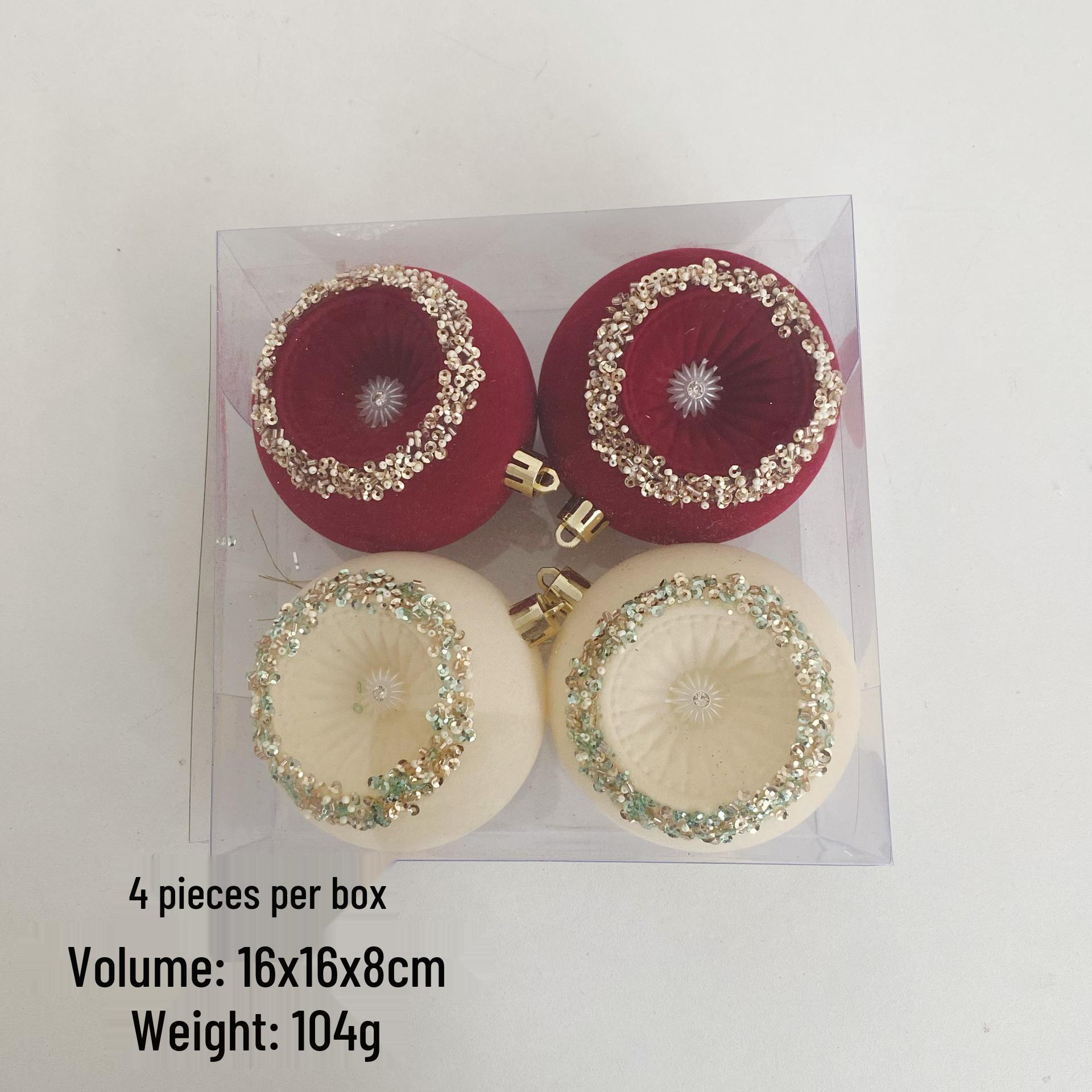 

Набір ялинкових прикрас: Дев ять розфарбованих макаронних цукерок незвичайних кольорів