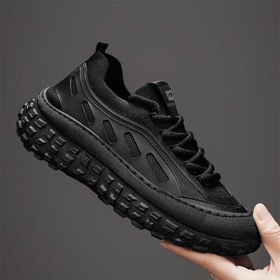 Breathable Sports Running Season Trend 2026 New Fabric Shoes Thick Soled Low Cut Fashionable Casual Sports Shoes for Men