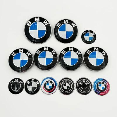 7Pcs Set Emblem 56mm 68mm Car Wheel Center Caps 82mm Car Front Hood Badge 74mm Rear Trunk Logo 45mm Steering Wheel Sticker