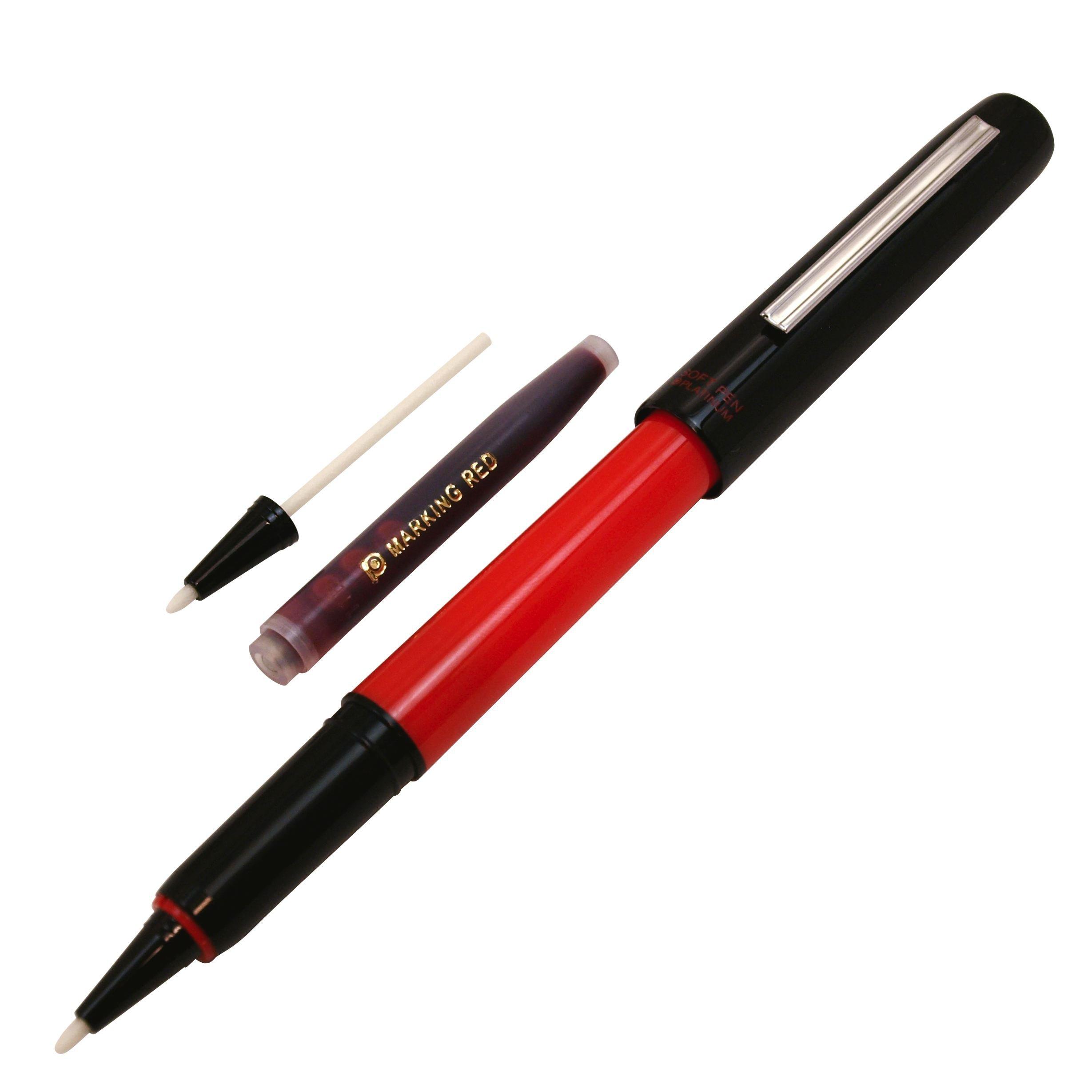 

Platinum Fountain Pen Scoring Pen Soft Pen Red Pack SN-800C #75