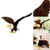 High Quality Plush White Headed Eagle Toy Soft Stuffed Animal For Home Decor And Kids Comforting Doll