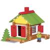 Wooden Construction Game - JEUJURA - Forest House - 70 Pieces - DIY Assembly - Unisex