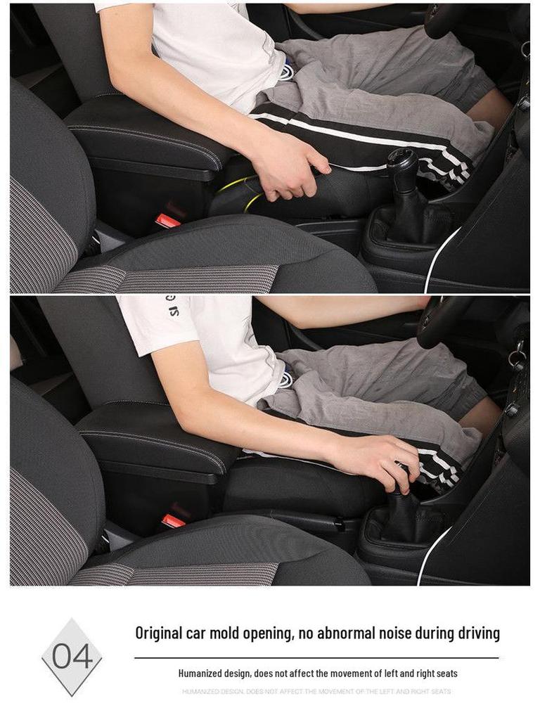 2018 VW Polo Armrest Box & Accessories for Center Console Upgrade 2017+