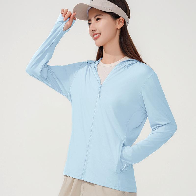 Unisex UPF 50+ Sun Protection Clothing with Extra Large Brim - Fashion Ice Silk for Summer