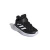 Adidas Rapidarun Elite Cushioning Abrasion Resistant Breathable Low top Toddler Shoes Black White Infant And Toddler EF9277