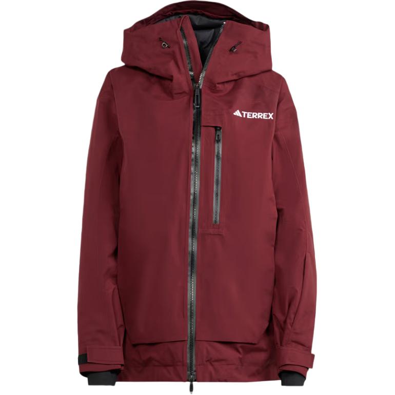 

Куртка Adidas Xperior 2L Insulated RAIN.RDY для лыж, удобная, ветрозащитная, модная женская куртка, цвет Shadow-Red IB4227 S