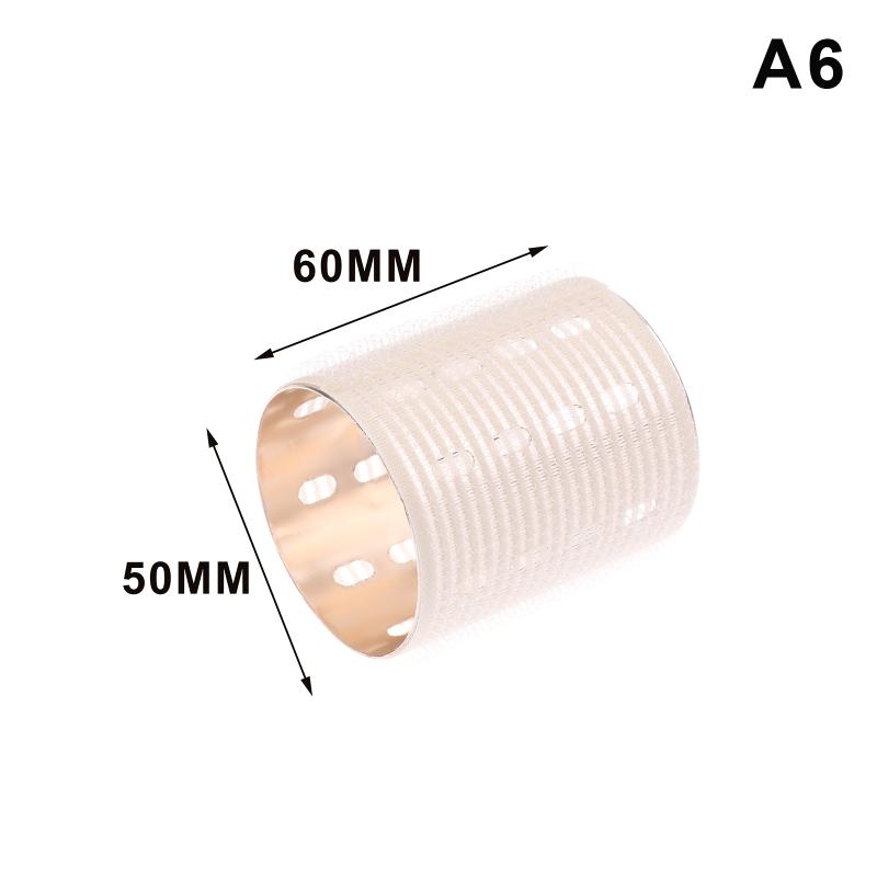 Rullo per Capelli Autoadesivo con Nucleo in Alluminio Colorato Gancio e Anello in Nylon Puro Rullo Autoaderente Styling Caldo Termico Arricciacapelli per Volume
