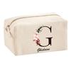 Ghislaine Multifunction Pouch Letter Flower Birthday Christmas Gift Personalized Idea | School Pouch Office Supplies
