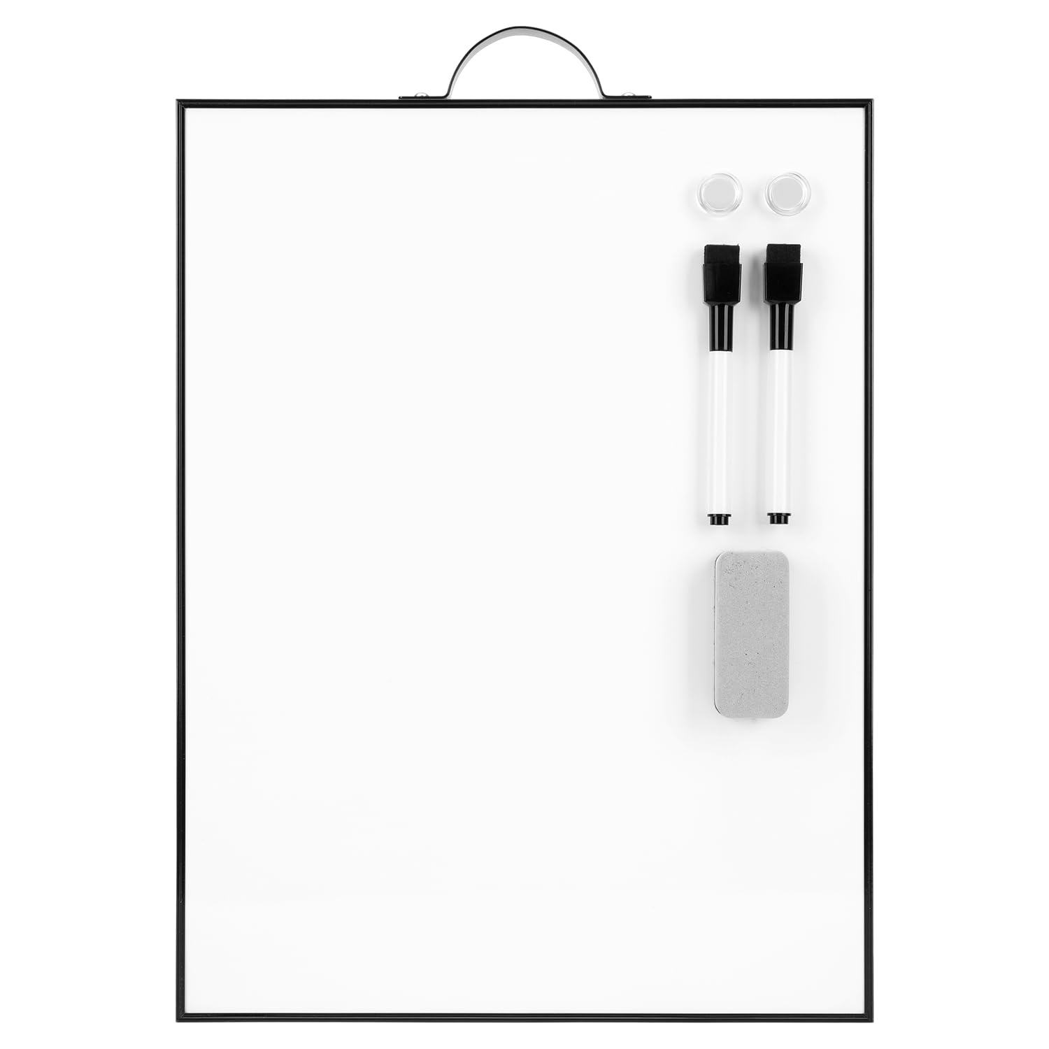 

TSJ OFFICE Whiteboard Wall-Mount Mini Magnet A3 Portable Holder Small Wall-Mounted Whiteboard 40cm x 30cm Home Kitchen School Kids Office
