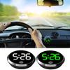Car Clocks for Dash Touch-Control Digital Small Clock Light Watch with LED Display for Vehicle RV Home Travel Fridge Classroom