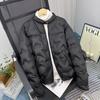 Small pressed down jacket women's stand-up collar light and fashionable white duck down short design sense loose and versatile coat