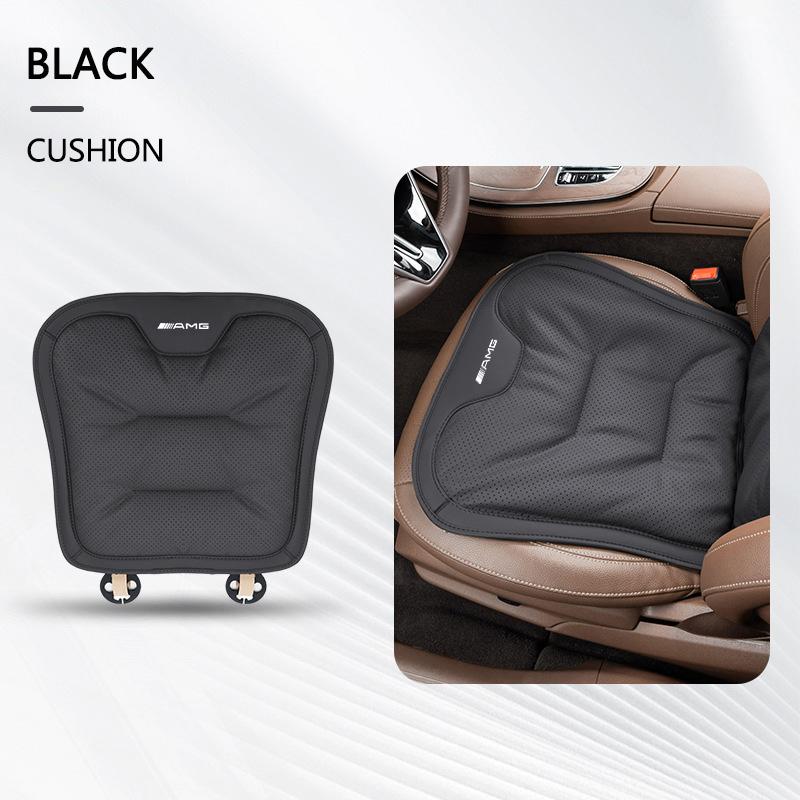 SUG2 New Car Seat Soft Velvet Cushion Non-Slip Protector Breathable Pad Backrest For Mercedes Benz B/C/E/S Class A Class C200L GLC