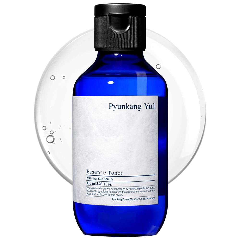 PYUNKANG YUL Essence Toner 100ml Korean Moisturizing Lotion Moisturizing Skin Care That Hydrates the Skin Popular Korean Cosmetics Cotton for Lotion