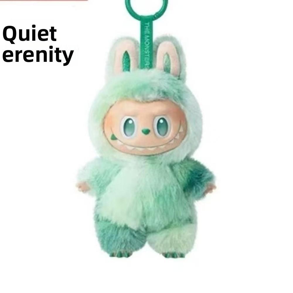 Peněženky na mince a klíčenky / Klíčenky Anime Figurka Labubu Vinylový Přívěsek Panenka Model Hračka Roztomilá Příšerka Klíčenka Hračky Narozeninové Dárky